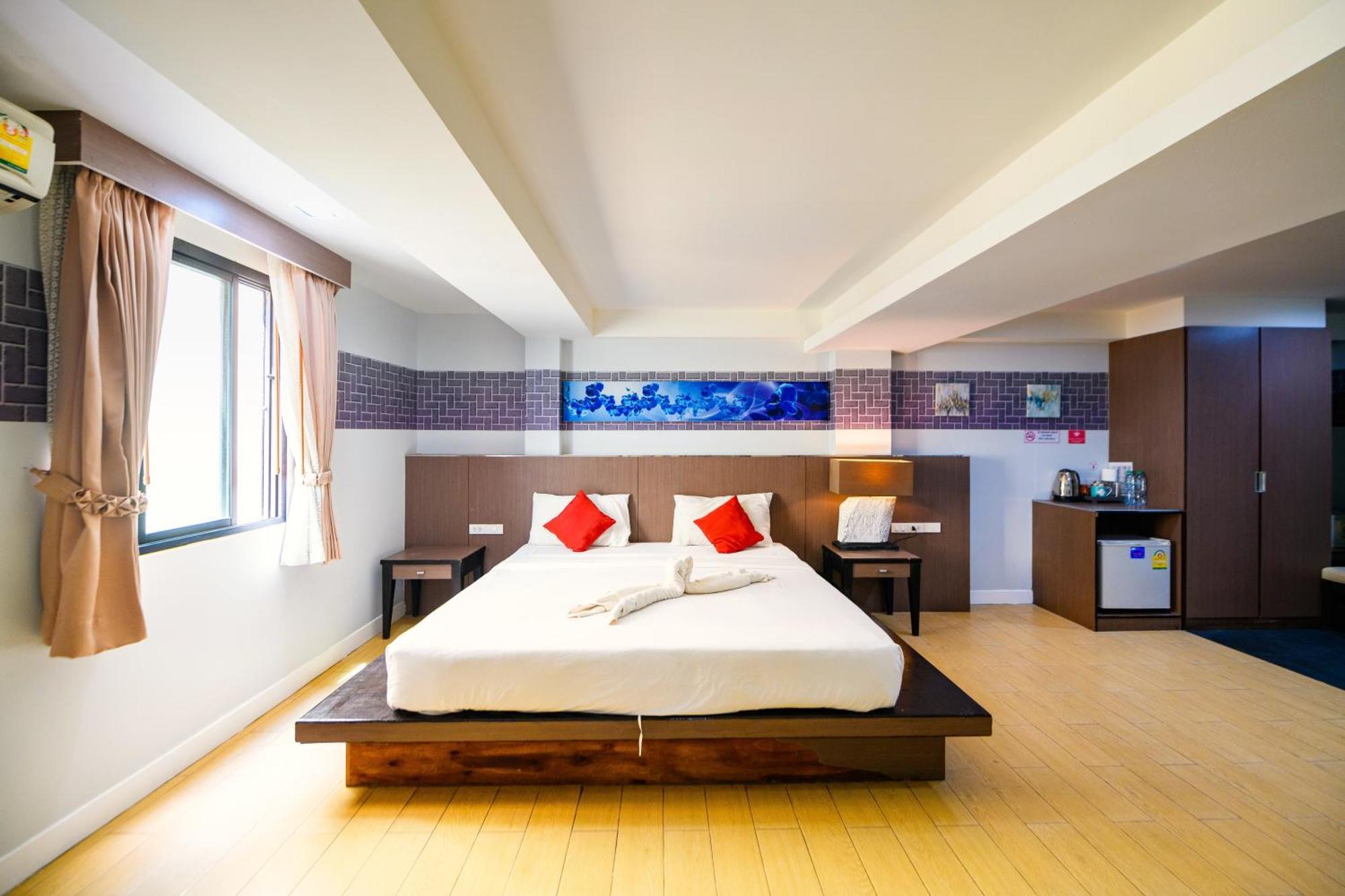 جومتين بيتش Scandia Beach Hotel الغرفة الصورة