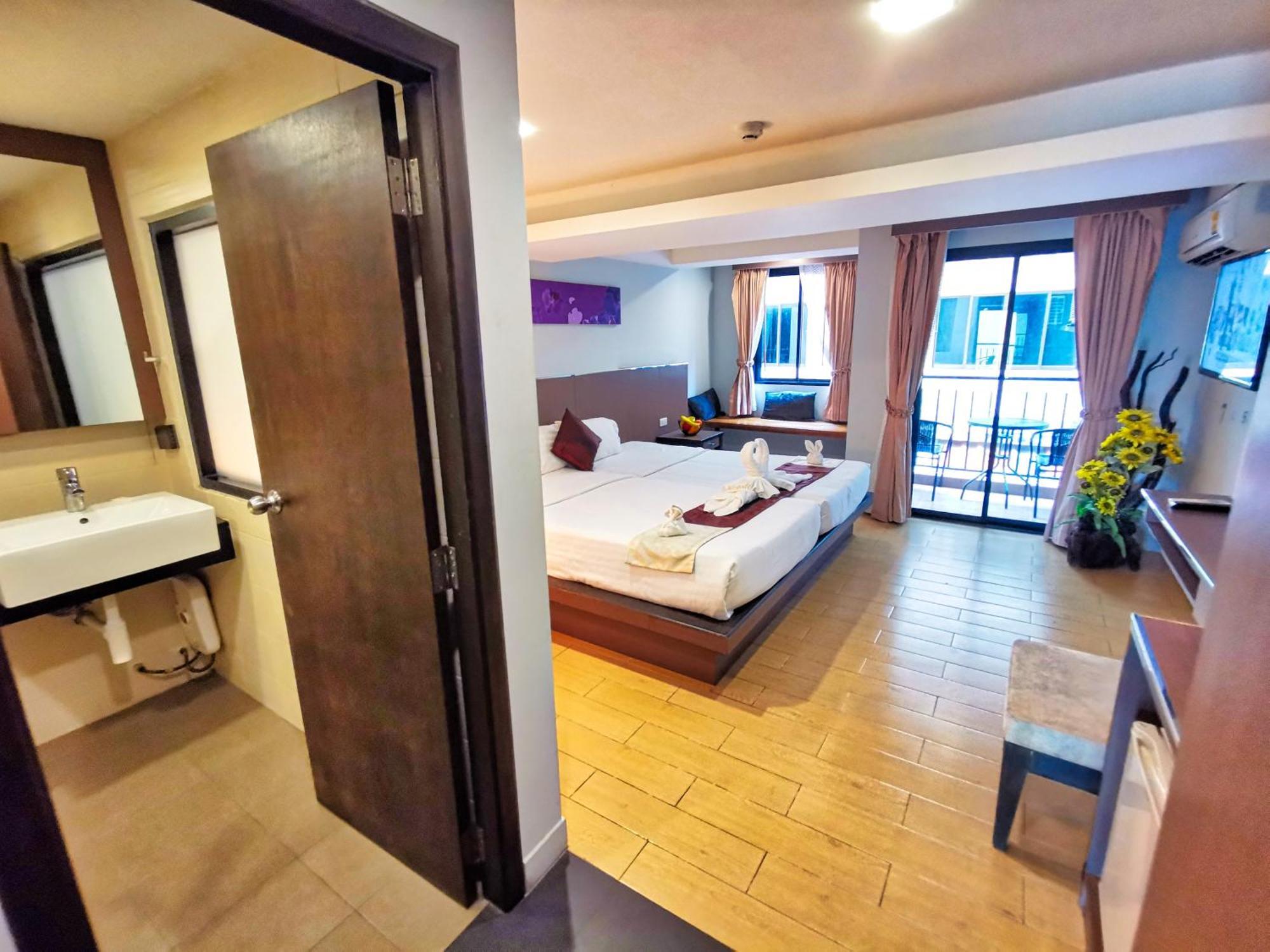 جومتين بيتش Scandia Beach Hotel الغرفة الصورة