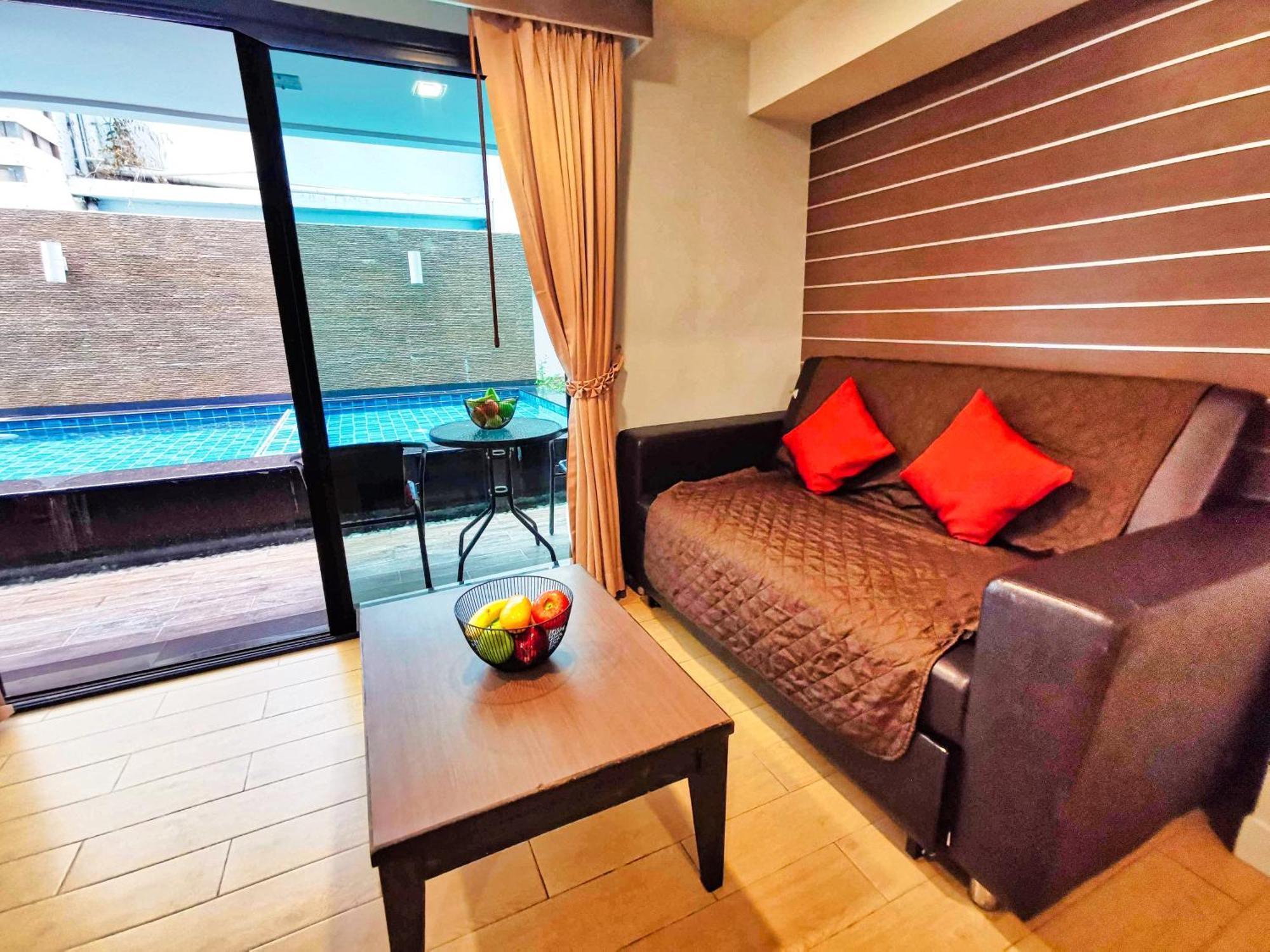 جومتين بيتش Scandia Beach Hotel الغرفة الصورة