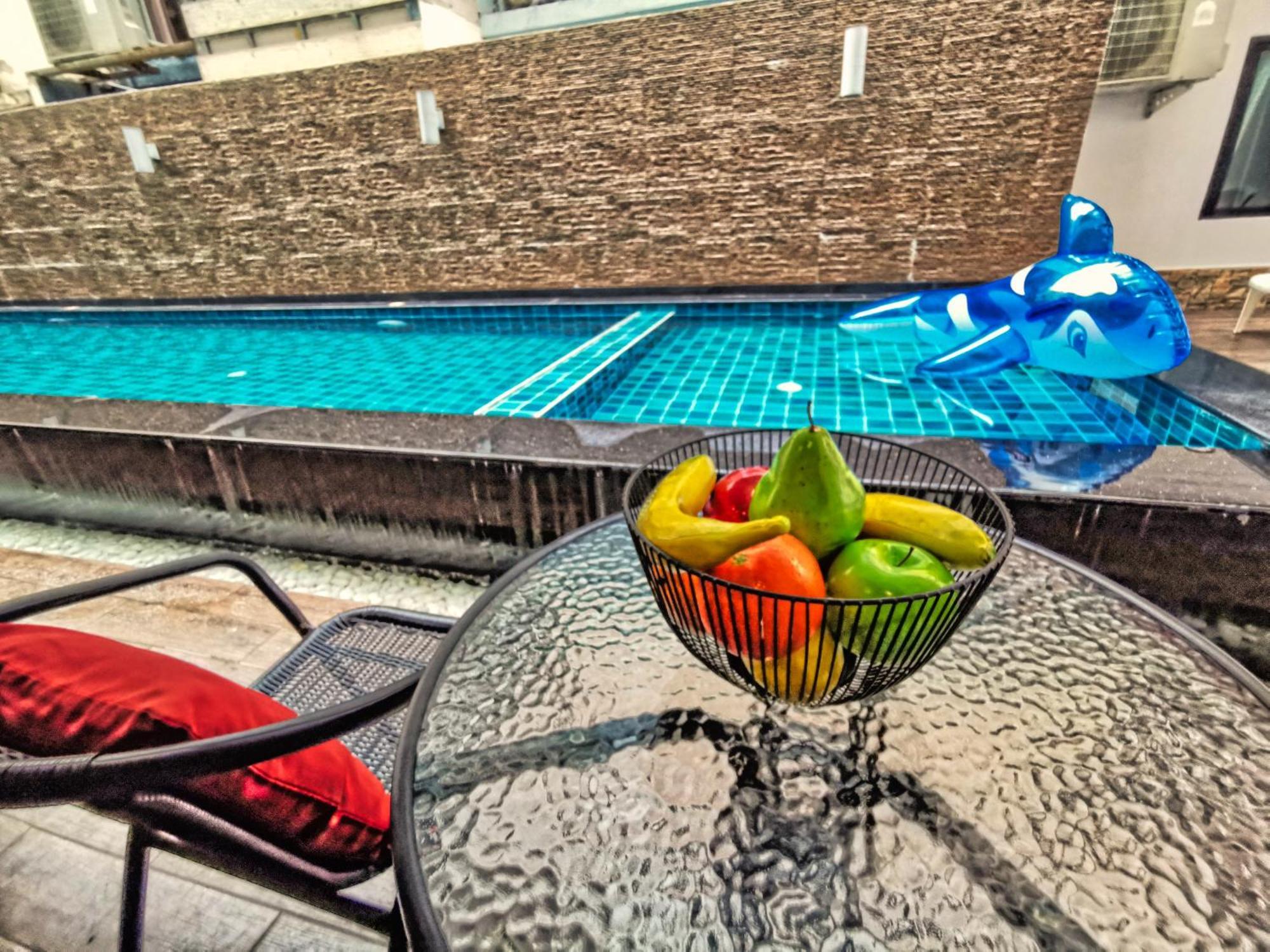 جومتين بيتش Scandia Beach Hotel الغرفة الصورة